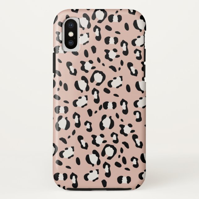 Leopard Animal Print Glam #12 Case-Mate iPhone Hülle (Rückseite)
