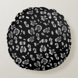 Leopard Animal Print Glam #8 #pattern #decor #art  Rundes Kissen