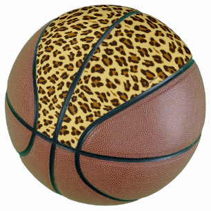 Leopard Animal Print Muster Basketball