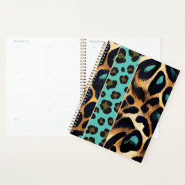 LEOPARD Animal Print - Notebook, Planer