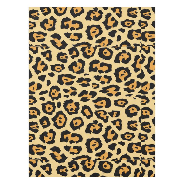 Leopard Animal Print Pattern-25560 Tischdecke (Vorderseite)