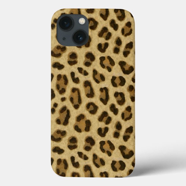 Leopard Animal Print Skin Muster Case-Mate iPhone Hülle (Rückseite)