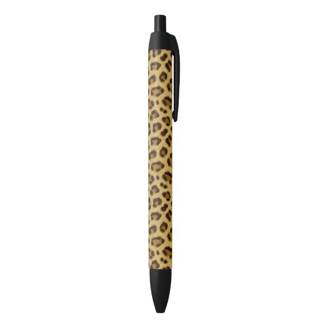 Leopard Animal Print Skin Muster Kugelschreiber (Unterseite (Vertikal))