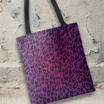 Leopard Animal Print Stilvoll Rosa Lila Ombre