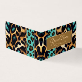 LEOPARD Animal Print - Visitenkarte Visitenkarten