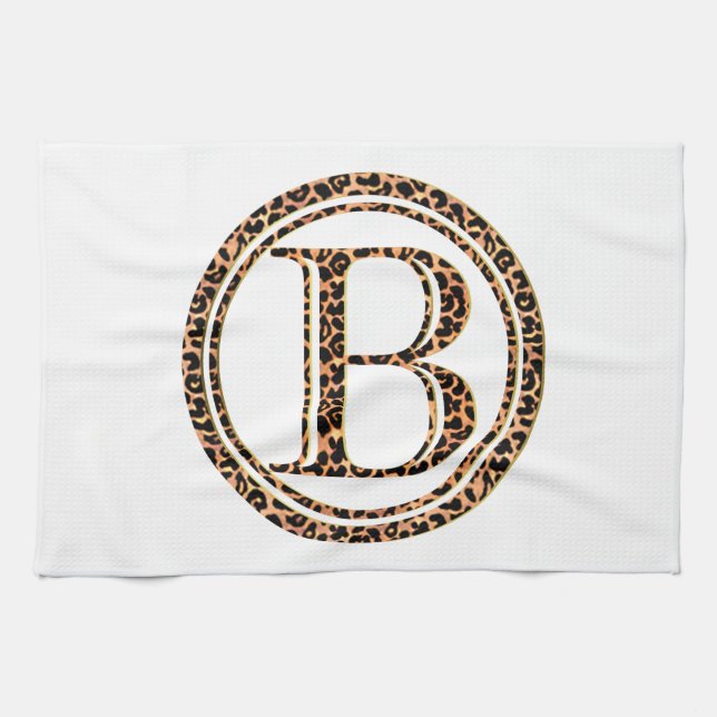 Leopard B Geschirrtuch (Horizontal)