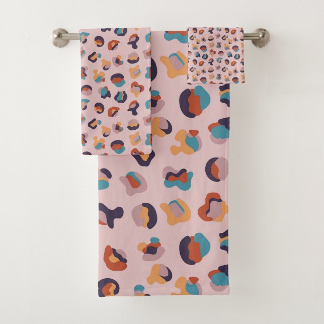 Leopard Badhandtuch Set (Insitu)