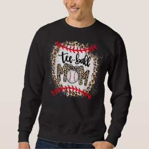 Leopard Ball Mama Muttertag Teeball Mama Sweatshirt