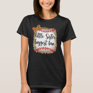 Leopard Basketball Little Sister Größtes Fanspiel T-Shirt