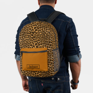 Leopard Bedruckter Rucksack
