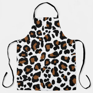 Leopard Big Cat Fellmusterdruck Schürze