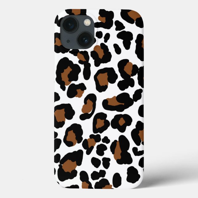 Leopard Big Cat Fur Muster drucken Case-Mate iPhone Hülle (Rückseite)