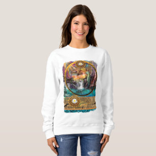 LEOPARD BLAUE LAGOON T - Shirt
