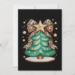 Leopard-Bogen-Weihnachtsbaum Glam Weihnachten Xmas