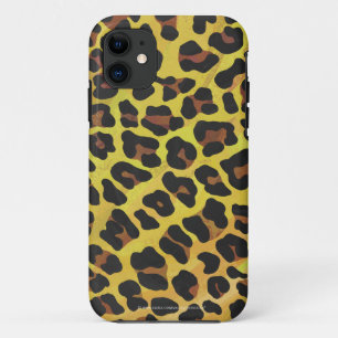 Leopard Brown und Gelb Print Case-Mate iPhone Hülle
