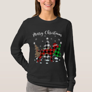 Leopard Buffalo Kariert English Pointer Dog Christ T-Shirt