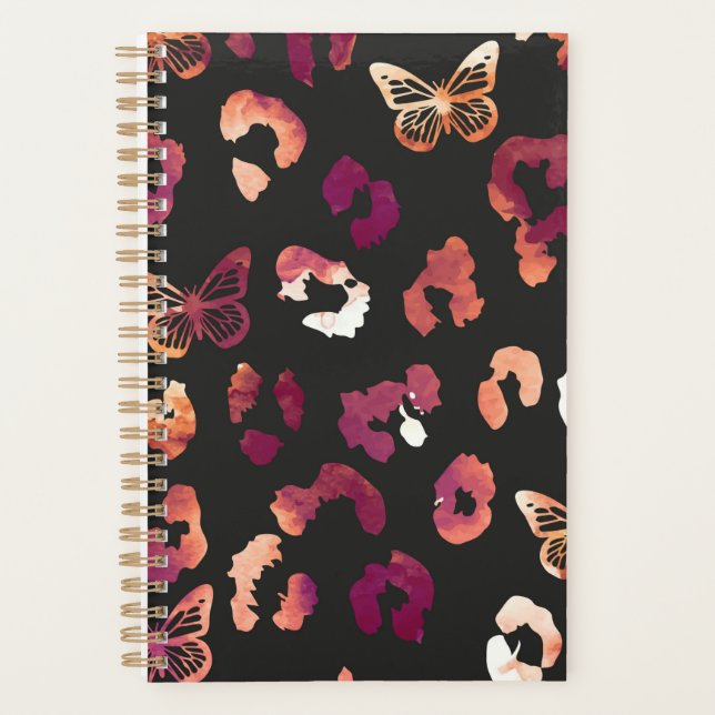 Leopard Butterfly Black Planer (Vorderseite)