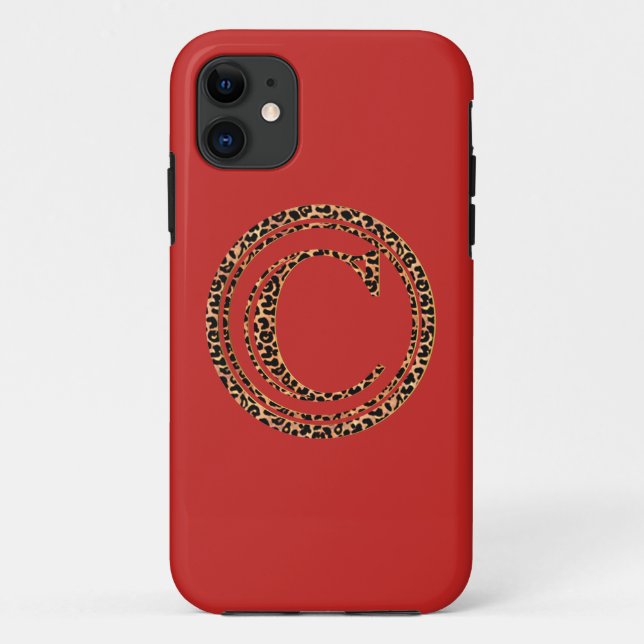 Leopard C Case-Mate iPhone Hülle (Rückseite)
