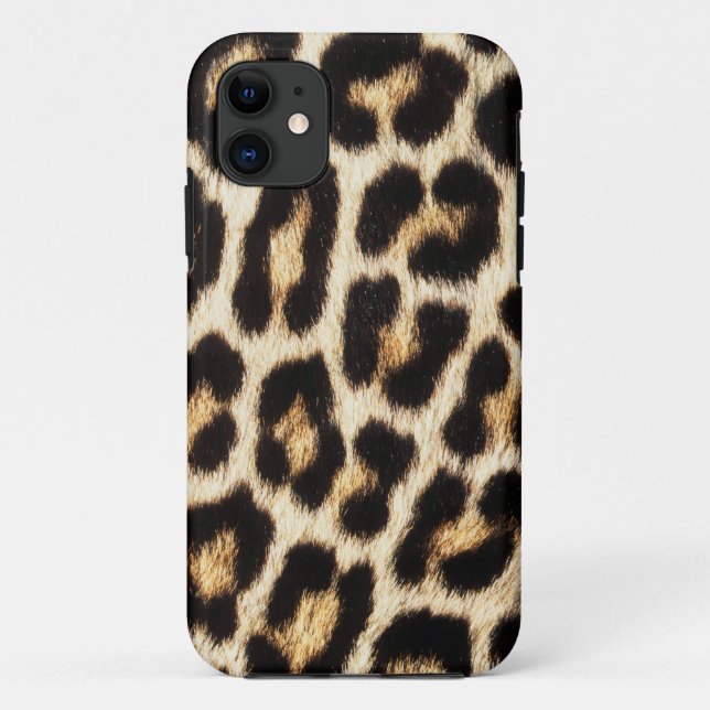 Leopard CaseMate PhoneCase, Apple iPhone 11, Tough Case-Mate iPhone Hülle (Rückseite)