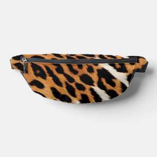 Leopard Cat Trendy Animal Print Collection Bauchtasche