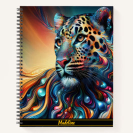 Leopard Charm: Majestic Dschungel Escape Notizbuch