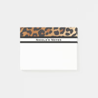Leopard Cheetah Animal Print Trendy Personalisiert