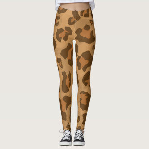 Leopard Cheetah Cougar Jaguar Puma Muster Leggings