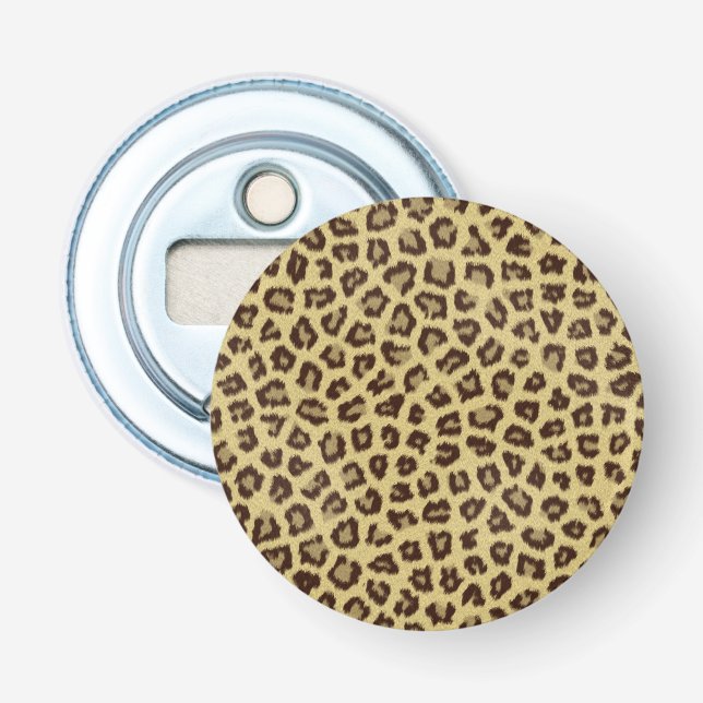 Leopard/Cheetah Print Flaschenöffner (Vorderseite)