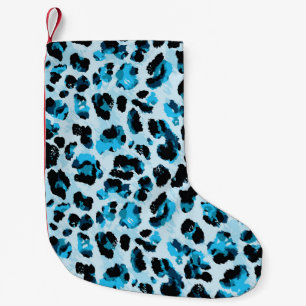 Leopard Cheetah Skin: Vintage Gefärbte Krawatte de Kleiner Weihnachtsstrumpf