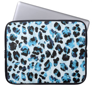 Leopard Cheetah Skin: Vintage Gefärbte Krawatte de Laptopschutzhülle