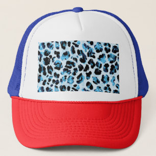 Leopard Cheetah Skin: Vintage Gefärbte Krawatte de Truckerkappe