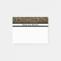 Leopard Cheetah Sparkle Glam Trendy Personalisiert