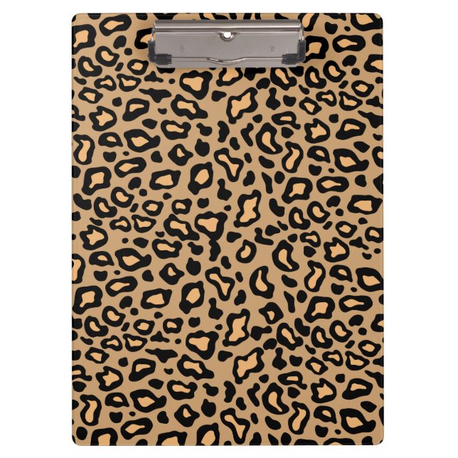 Leopard Clipboard-Geschenk Klemmbrett (Vorderseite)