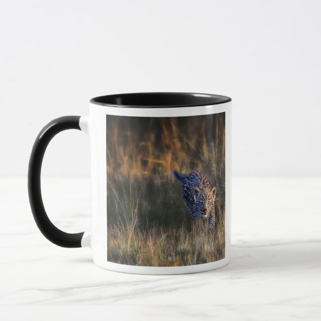 Leopard Cub Panthera Pardus Tasse (Links)