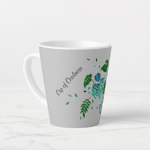 Leopard-Cup der Kühle Milchtasse