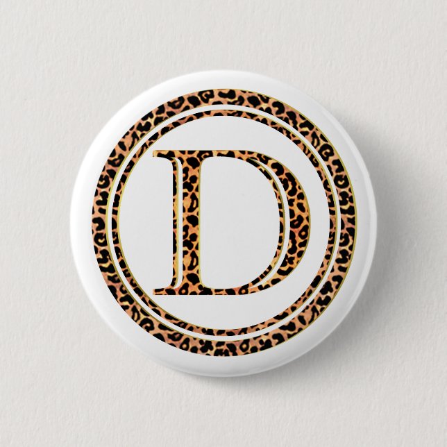 Leopard D Button (Vorderseite)