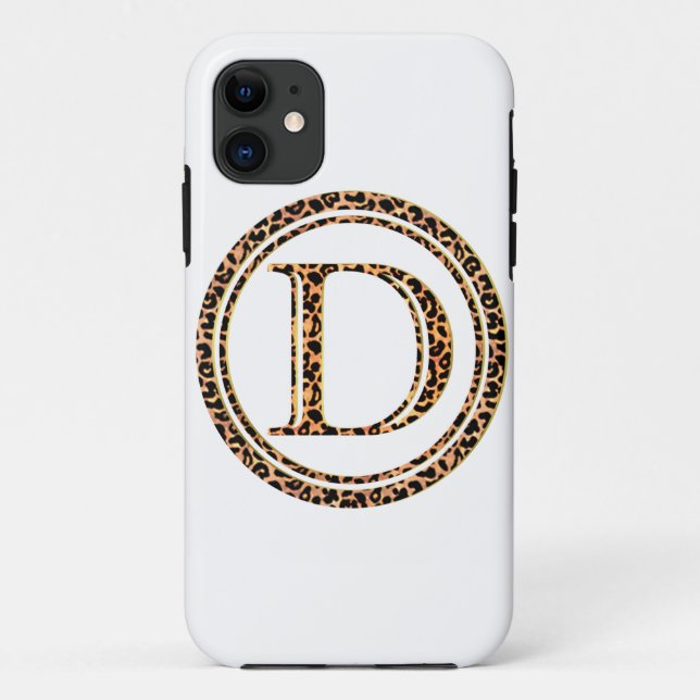 Leopard D Case-Mate iPhone Hülle (Rückseite)