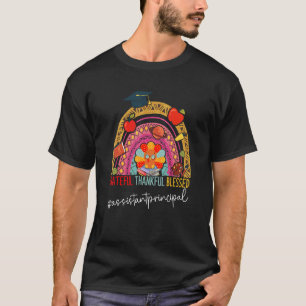 Leopard Dankbar Erkenntlich Stellvertretender Schu T-Shirt