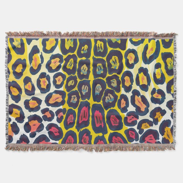 Leopard Decke (Vorderseite)