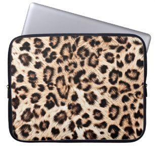 Leopard Design Pattern: Wilde Eleganz. Laptopschutzhülle