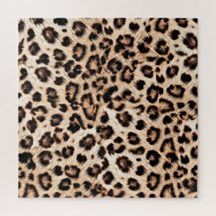 Leopard Design Pattern: Wilde Eleganz. Puzzle