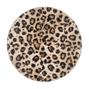 Leopard Design Pattern: Wilde Eleganz. Schneidebrett