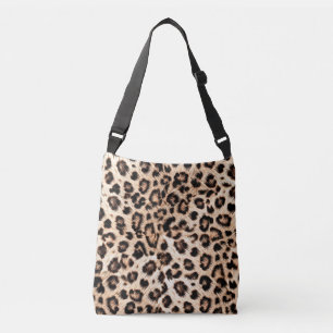Leopard Design Pattern: Wilde Eleganz. Tragetaschen Mit Langen Trägern