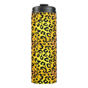 Leopard Design Thermal Tumbler Thermosbecher