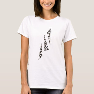 Leopard-Dreieck T-Shirt