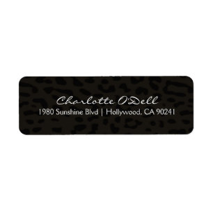 Leopard-Druck; Aufkleber