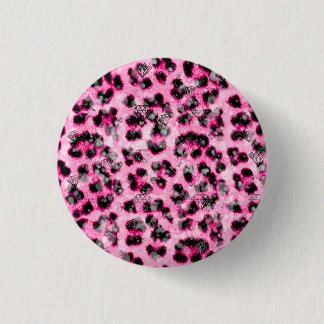 Leopard-Druck Button