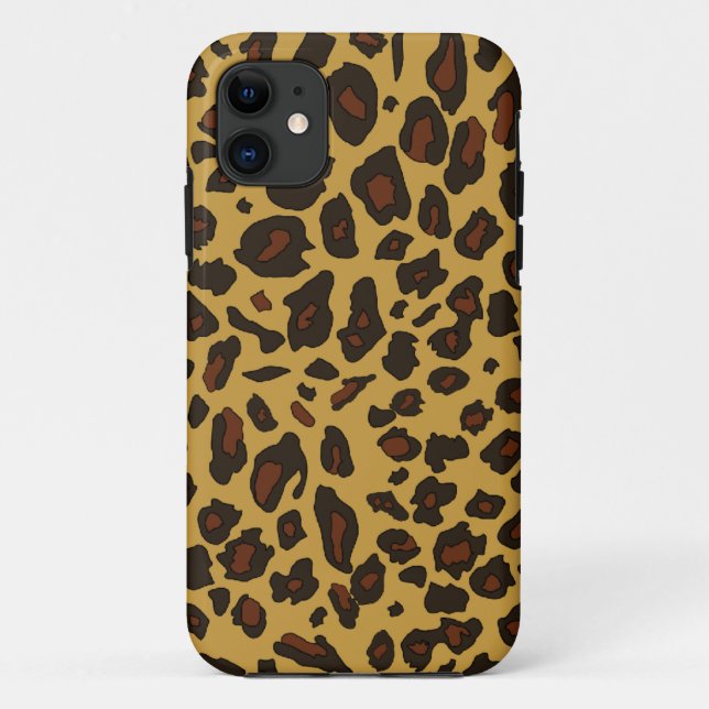 Leopard-Druck Case-Mate iPhone Hülle (Rückseite)