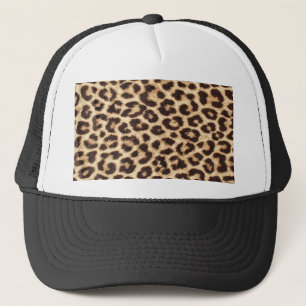 Leopard-Druck-Fernlastfahrer-Hut/Kappe Truckerkappe