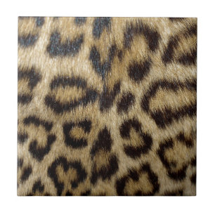 Leopard-Druck Fliese